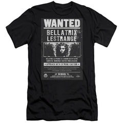 Harry Potter Wanted Bellatrix Men's Ultra-Soft 30/1 Cotton Slim Short-Sleeve T-Shirt