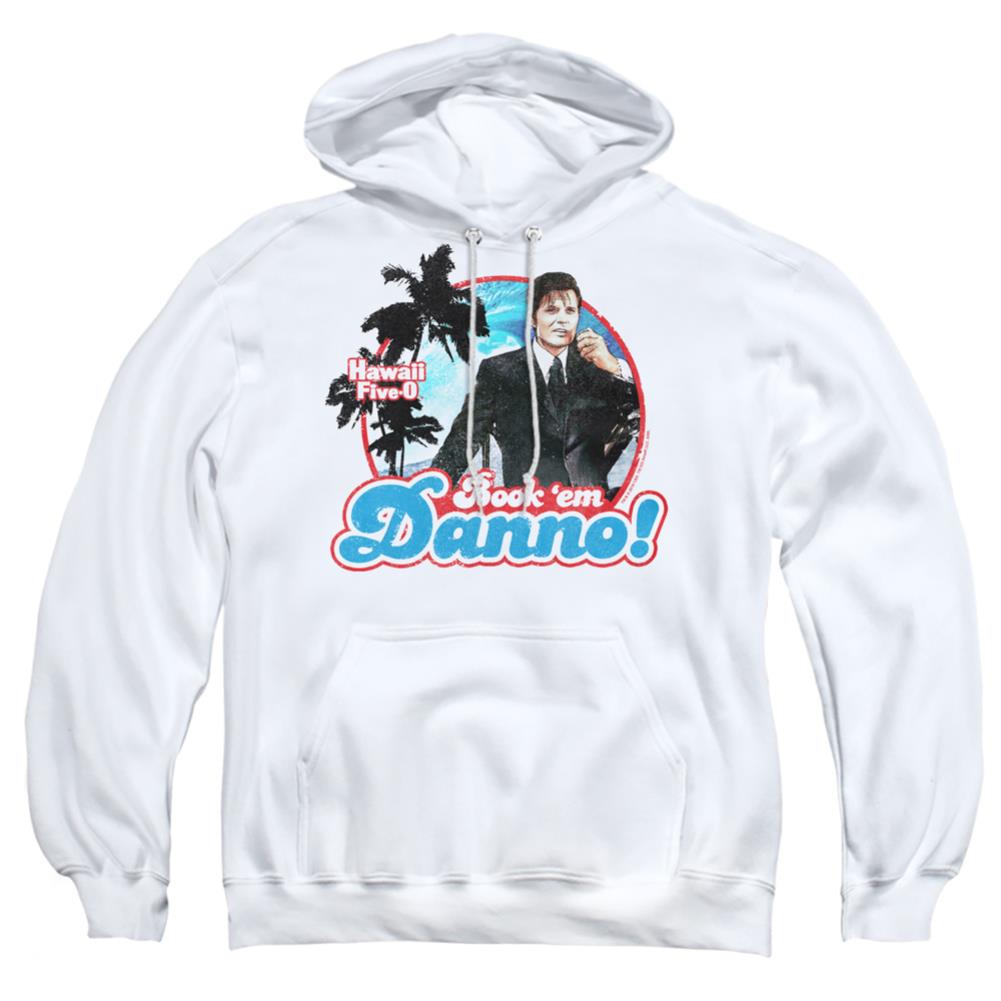 Hawaii 5 0 Book Em Danno Men's Pull-Over 75 25 Poly Hoodie