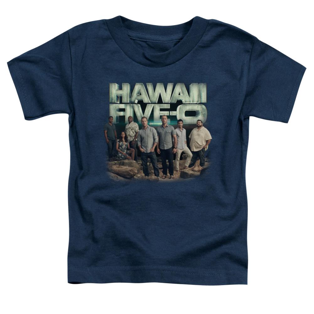 Hawaii 5 0 Cast Toddler 18/1 Cotton Short-Sleeve T-Shirt