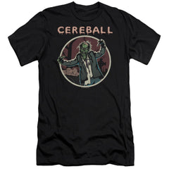 Hell Fest Cereball Men's Ultra-Soft 30/1 Cotton Slim Short-Sleeve T-Shirt