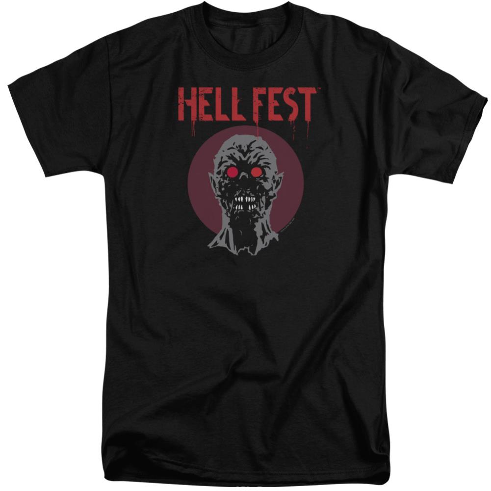 Hell Fest Logo Men's 18/1 Tall Cotton Short-Sleeve T-Shirt