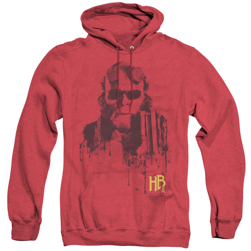 Hellboy II Splatter Gun Men's Pull-Over Hoodie