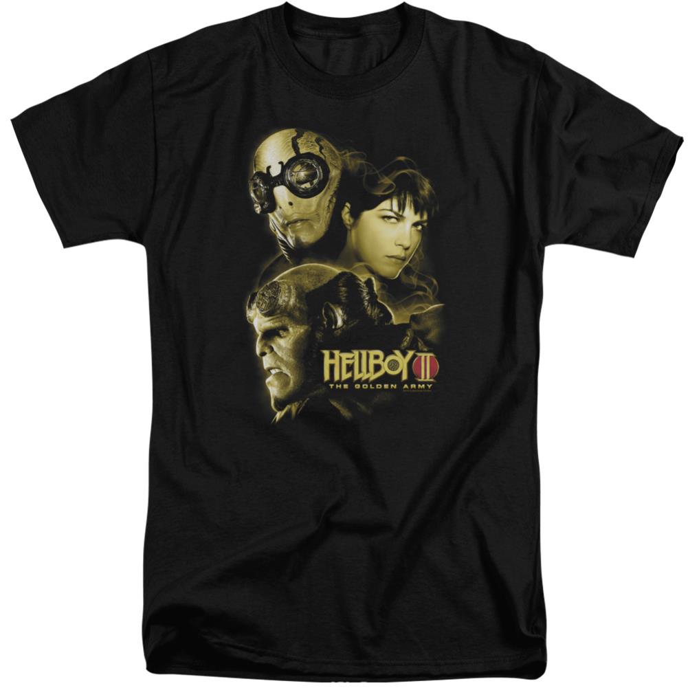Hellboy II Ungodly Creatures Men's 18/1 Tall Cotton Short-Sleeve T-Shirt