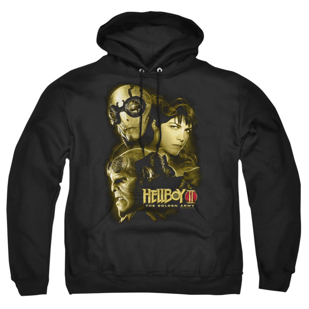 Hellboy II Ungodly Creatures Men's Pull-Over 75 25 Poly Hoodie