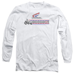 Honda 1985 Red White Blue Men's 18/1 Cotton Long-Sleeve T-Shirt