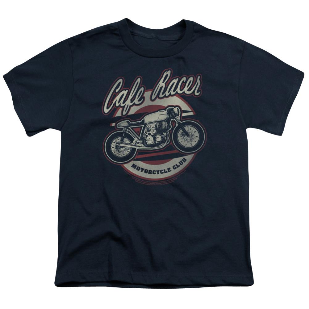 Honda Cafe Racer Youth 18/1 100% Cotton Short-Sleeve T-Shirt