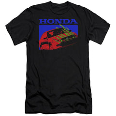 Honda Civic Bold Men's Ultra-Soft 30/1 Cotton Slim Short-Sleeve T-Shirt