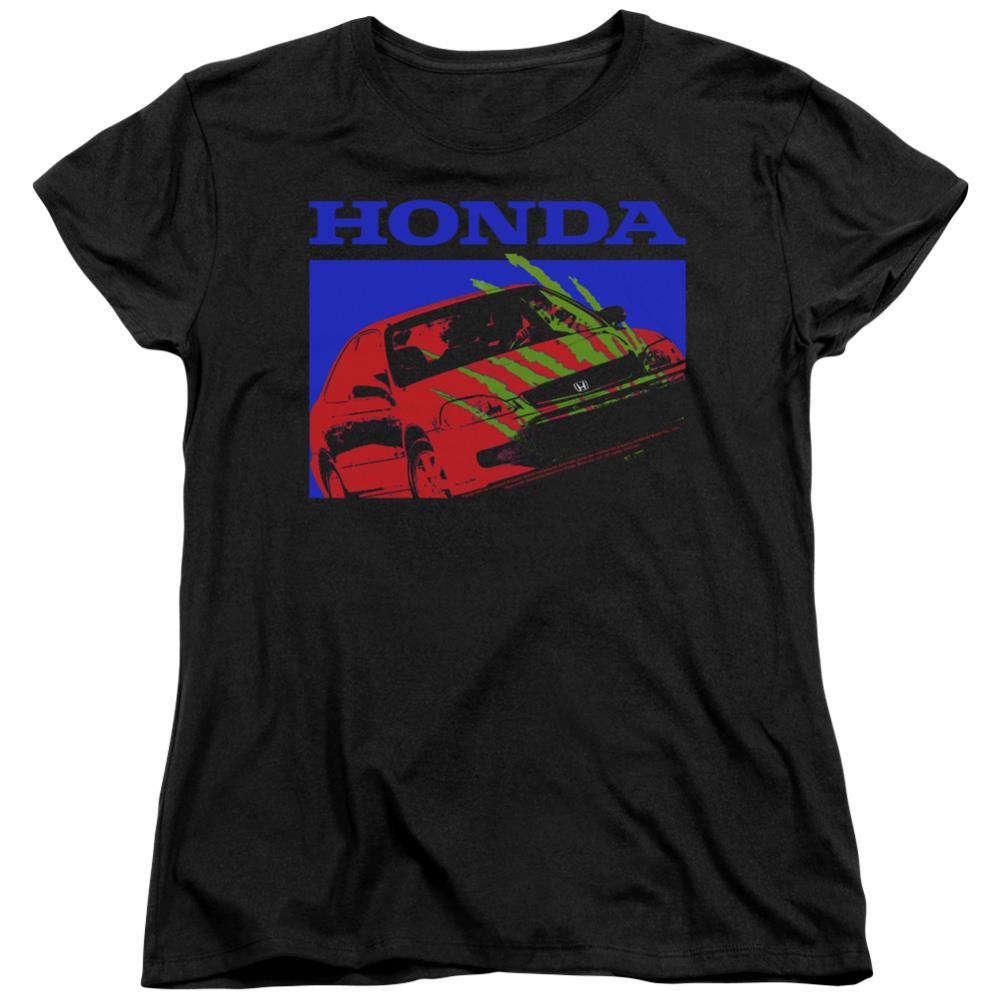 Honda Civic Bold Women's 18/1 Cotton Short-Sleeve T-Shirt