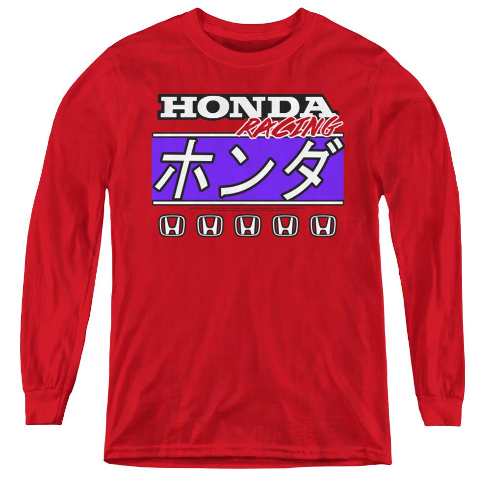 Honda Kanji Racing Youth Long-Sleeve T-Shirt