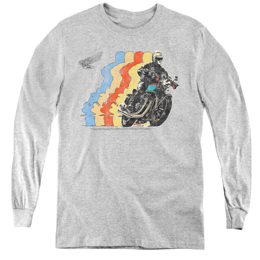 Honda Retro Honda Youth Long-Sleeve T-Shirt