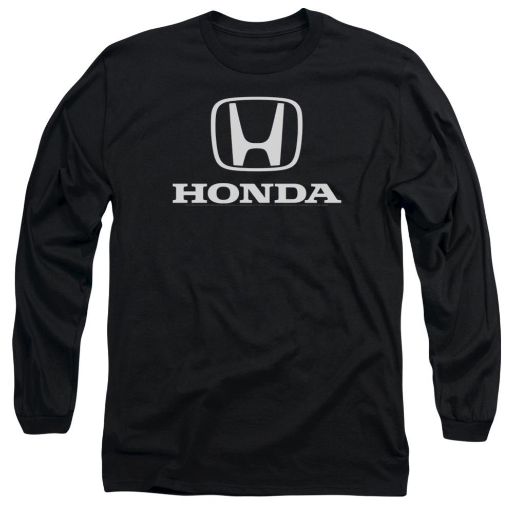 Honda Standard Logo Men's 18/1 Cotton Long-Sleeve T-Shirt