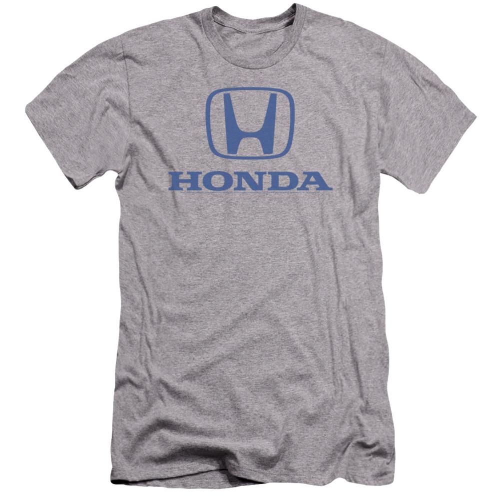 Honda Standard Logo Men's Ultra-Soft 30/1 Cotton Slim Short-Sleeve T-Shirt