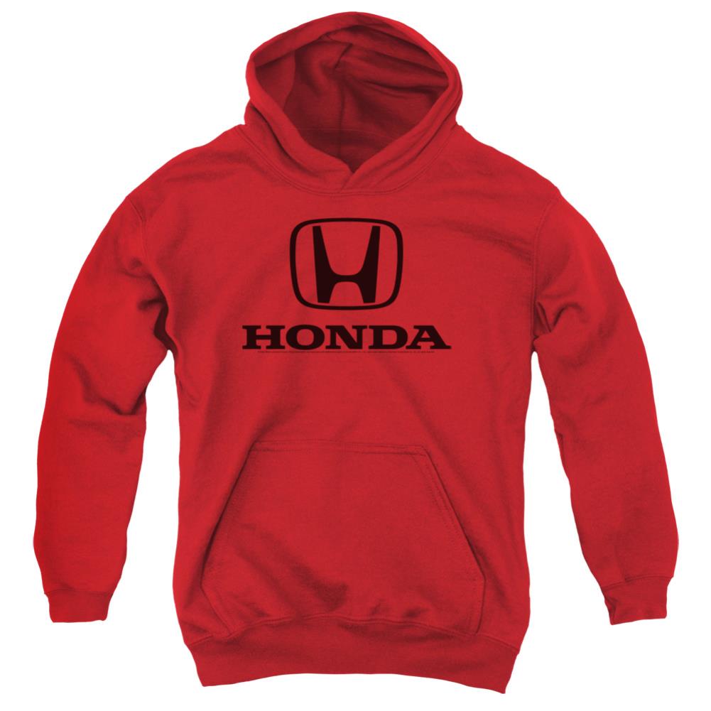 Honda Standard Logo Youth Cotton Poly Pull-Over Hoodie