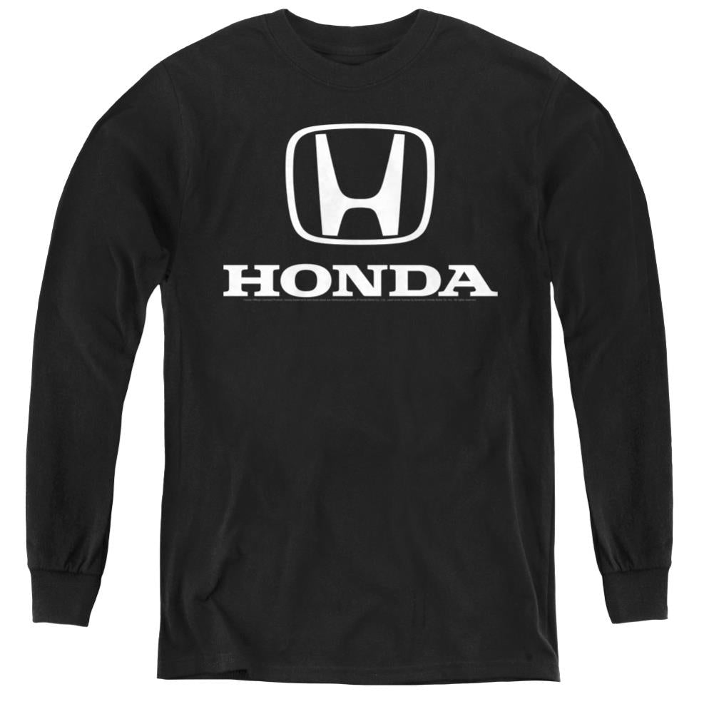 Honda Standard Logo Youth Long-Sleeve T-Shirt