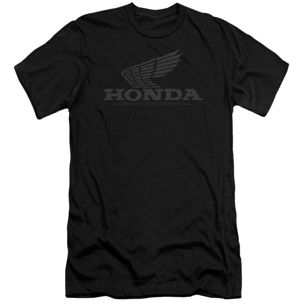Honda Vintage Wing Men's Ultra-Soft 30/1 Cotton Slim Short-Sleeve T-Shirt