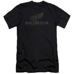 Honda Vintage Wing Men's Ultra-Soft 30/1 Cotton Slim Short-Sleeve T-Shirt