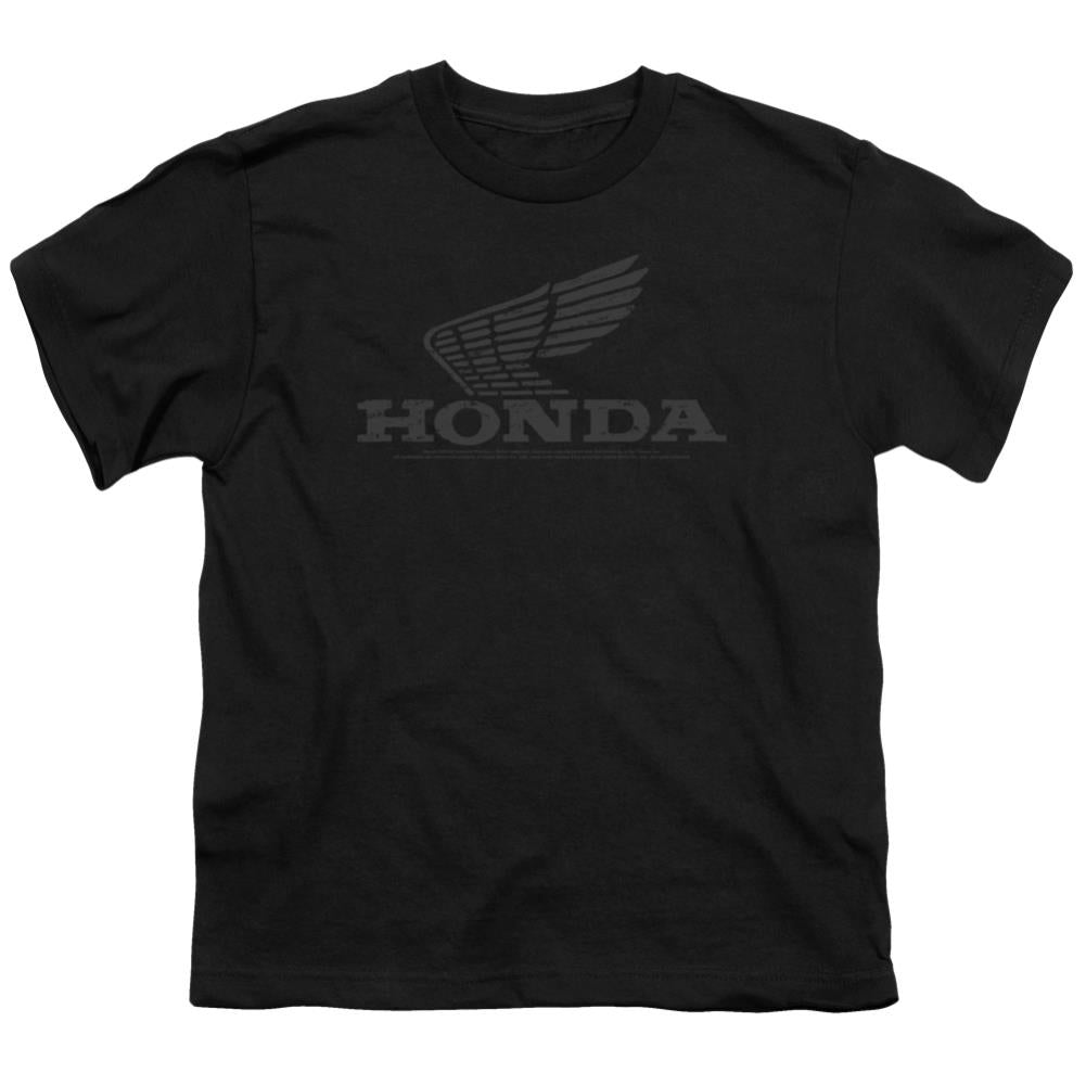 Honda Vintage Wing Youth 18/1 100% Cotton Short-Sleeve T-Shirt