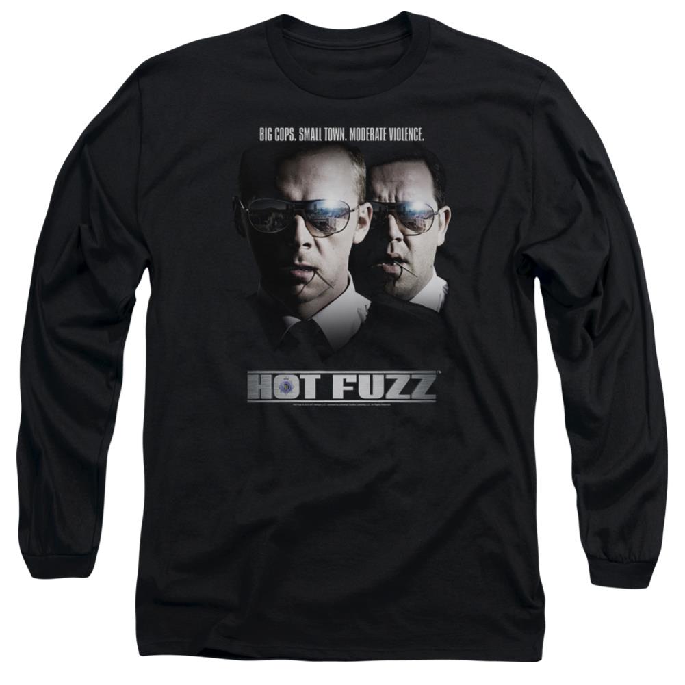 Hot Fuzz Big Cops Men's 18/1 Cotton Long-Sleeve T-Shirt