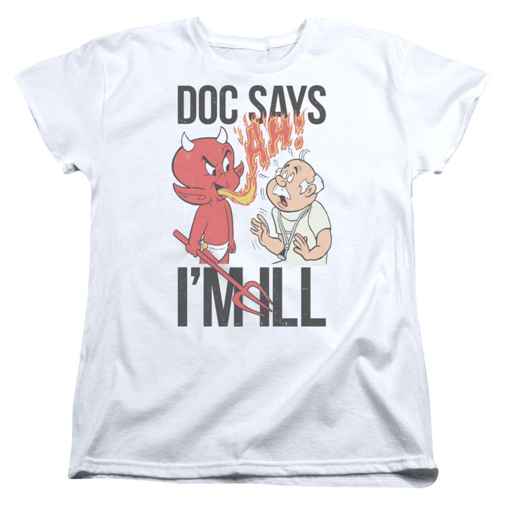 Hot Stuff Doc Says Women's 18/1 Cotton Short-Sleeve T-Shirt