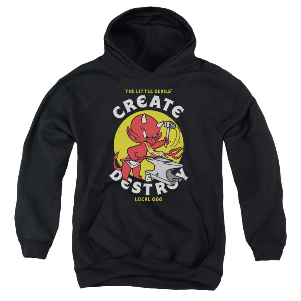 Hot Stuff Local Devils Youth Cotton Poly Pull-Over Hoodie