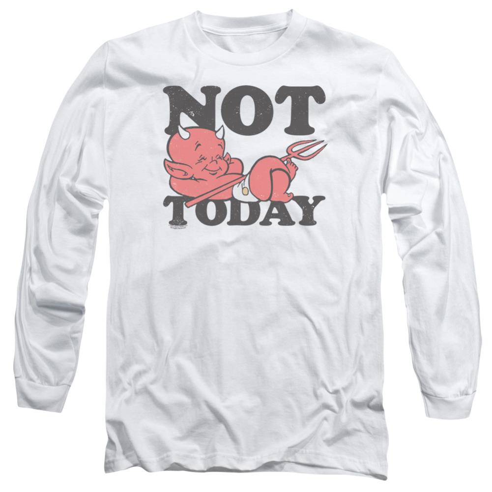 Hot Stuff Not Today Men's 18/1 Cotton Long-Sleeve T-Shirt