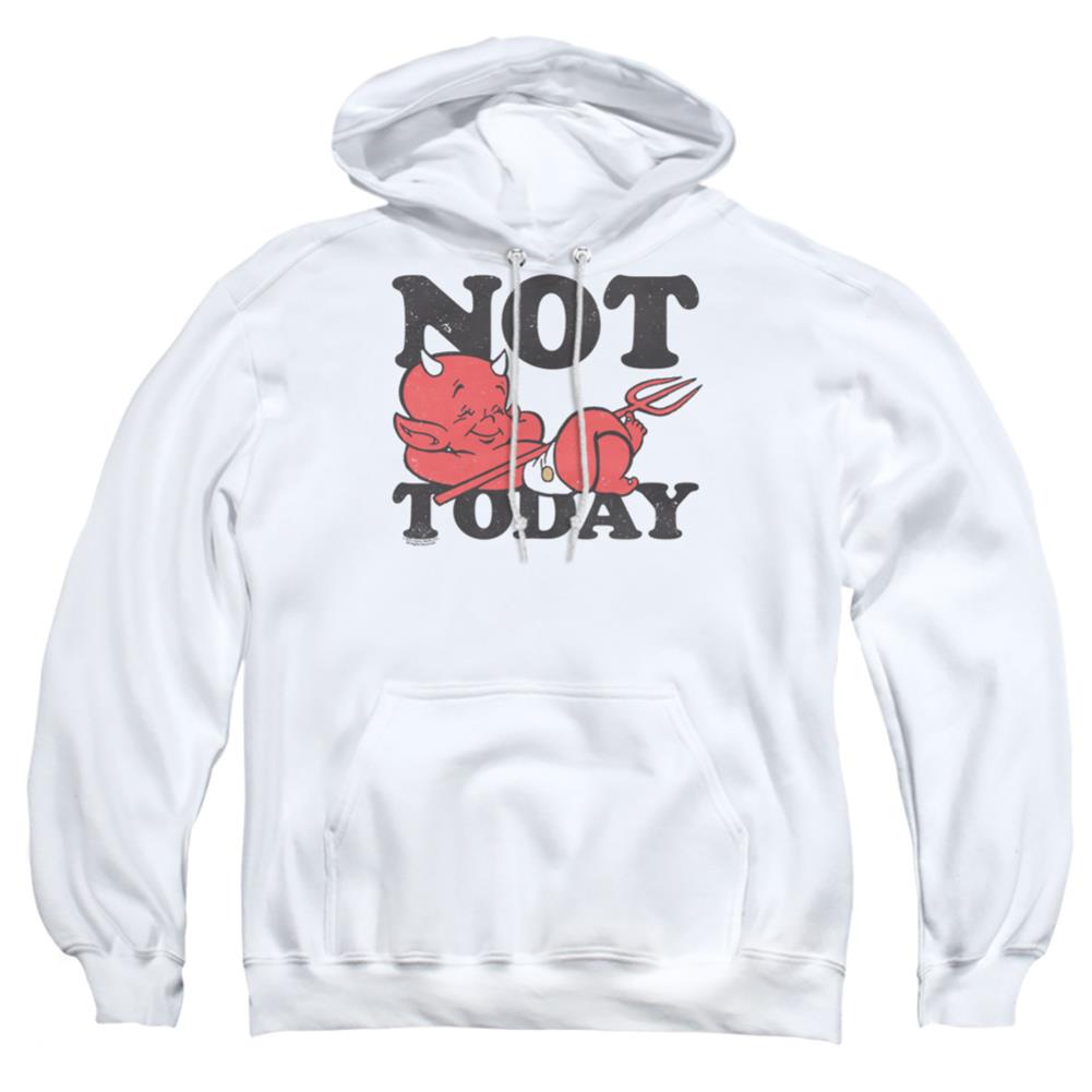 Hot Stuff Not Today Men's Pull-Over 75 25 Poly Hoodie