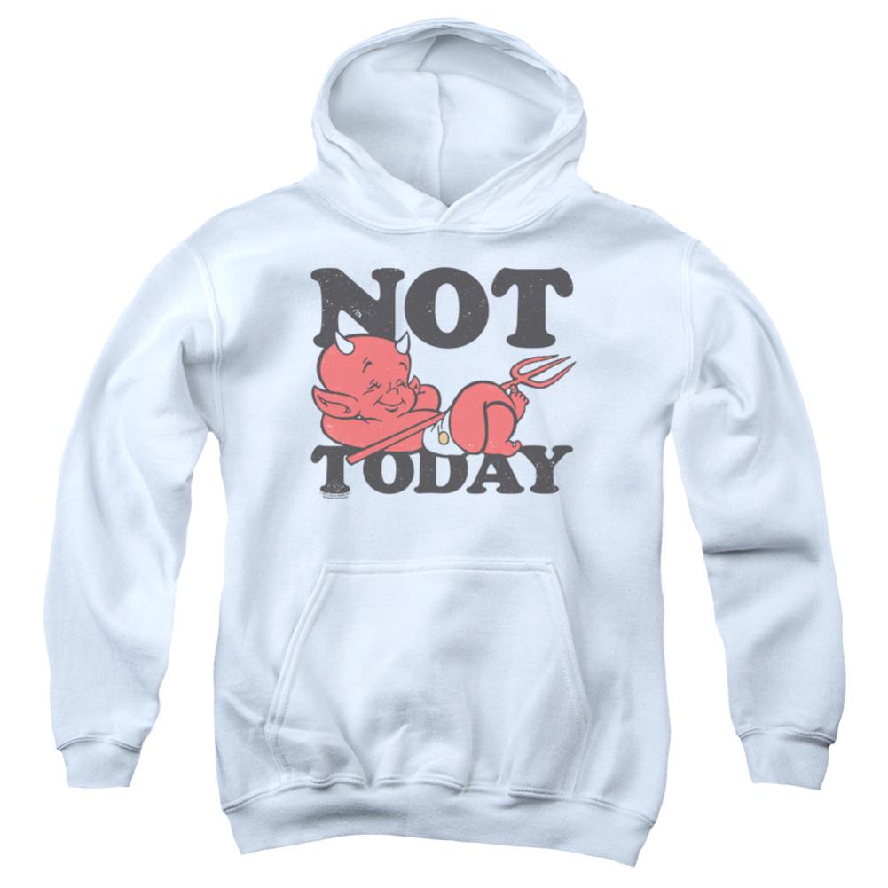 Hot Stuff Not Today Youth Cotton Poly Pull-Over Hoodie