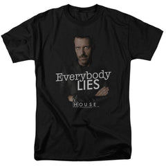 House Everybody Lies Men's 18/1 Cotton Short-Sleeve T-Shirt