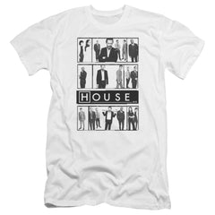 House Film Men's Ultra-Soft 30/1 Cotton Slim Short-Sleeve T-Shirt