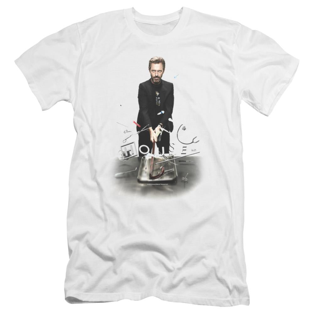 House Hit It Men's Ultra-Soft 30/1 Cotton Slim Short-Sleeve T-Shirt