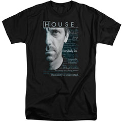 House Houseisms Men's 18/1 Tall Cotton Short-Sleeve T-Shirt
