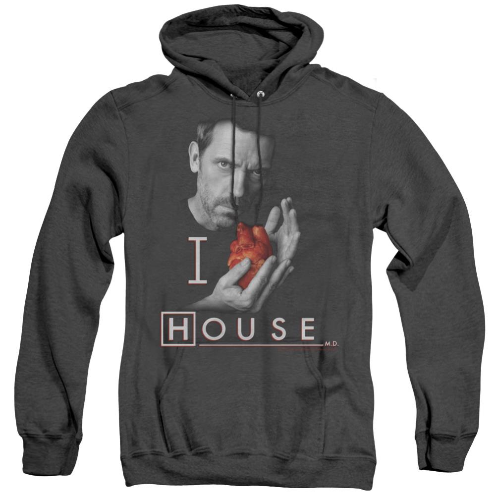 House I Heart House Men's Pull-Over Hoodie