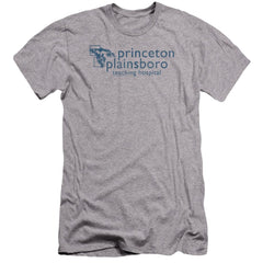 House Princeton Plainsboro Men's Ultra-Soft 30/1 Cotton Slim Short-Sleeve T-Shirt