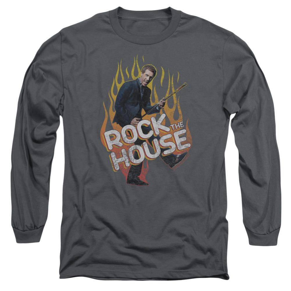 House Rock The House Men's 18/1 Cotton Long-Sleeve T-Shirt