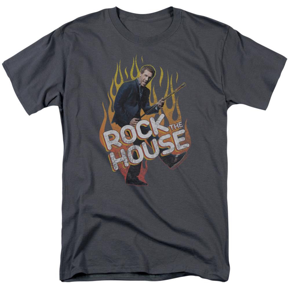House Rock The House Men's 18/1 Cotton Short-Sleeve T-Shirt
