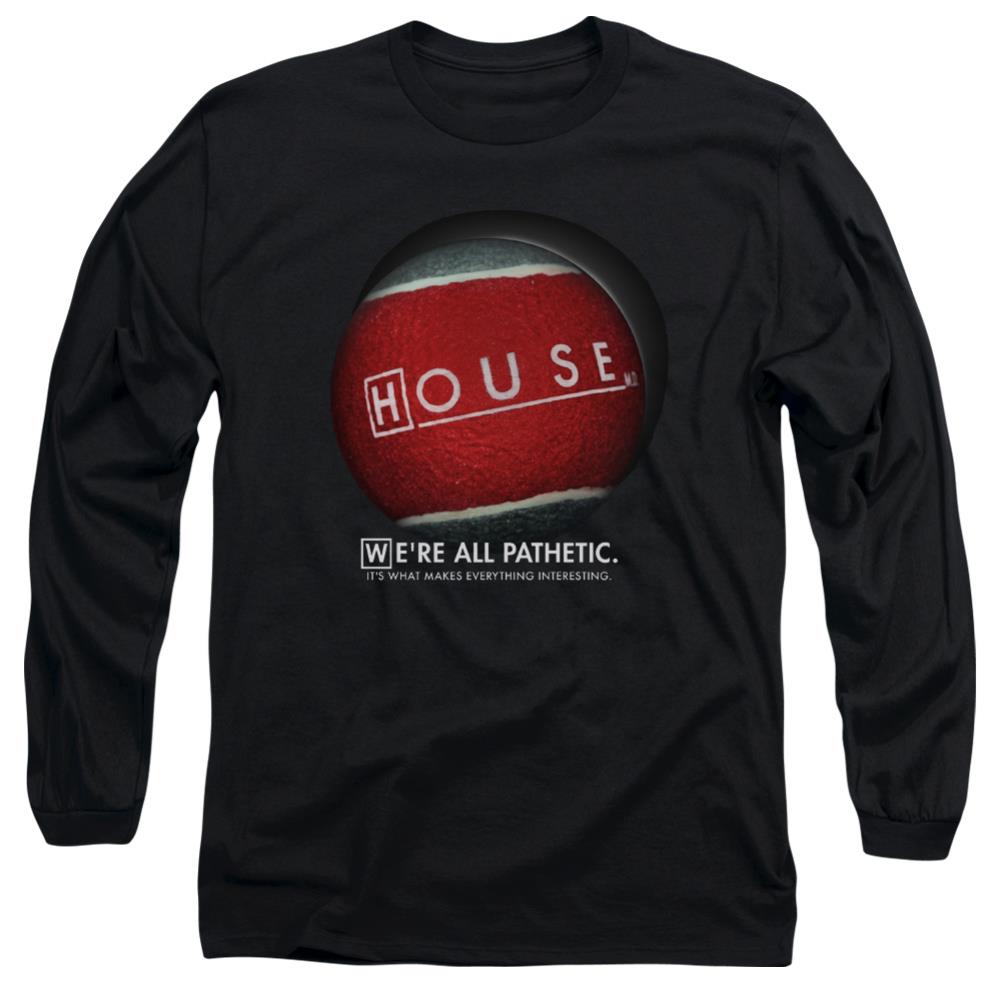 House The Ball Men's 18/1 Cotton Long-Sleeve T-Shirt