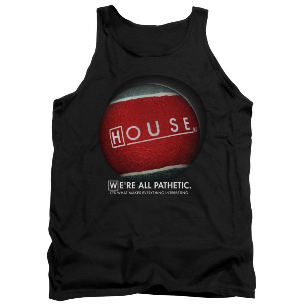 House The Ball Men's 18/1 Cotton Tank Top