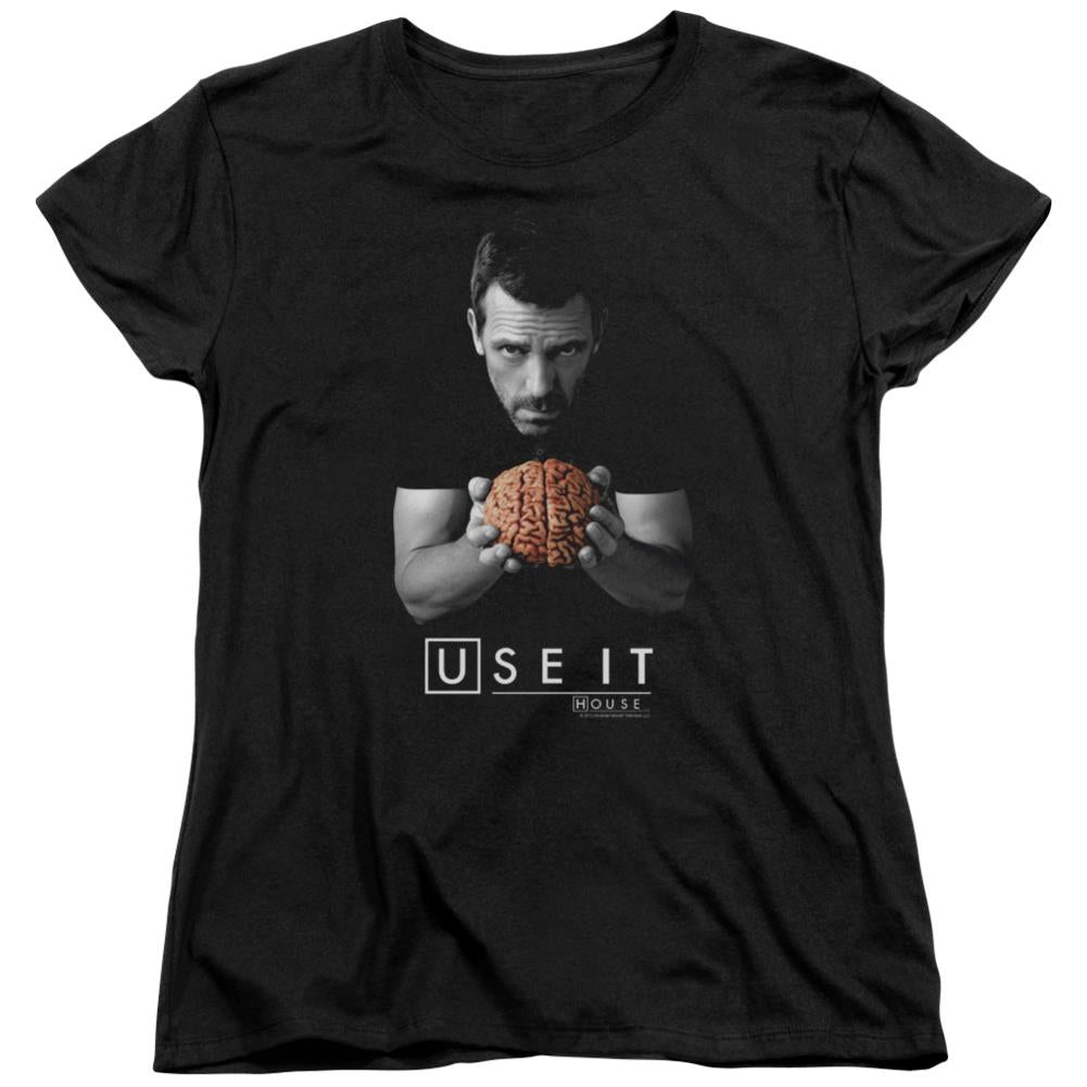 House Use It Women's 18/1 Cotton Short-Sleeve T-Shirt