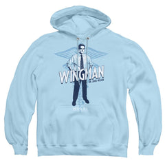 House Wingman Men's Pull-Over 75 25 Poly Hoodie