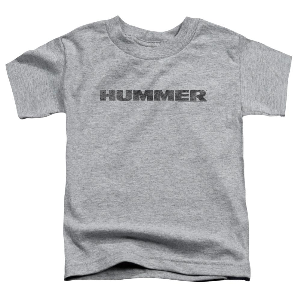 Hummer Distressed Hummer Logo Toddler 18/1 Cotton Short-Sleeve T-Shirt
