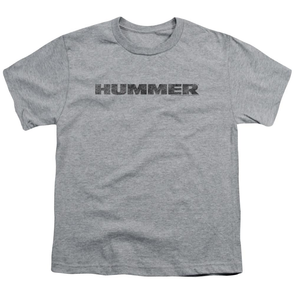 Hummer Distressed Hummer Logo Youth 18/1 100% Cotton Short-Sleeve T-Shirt