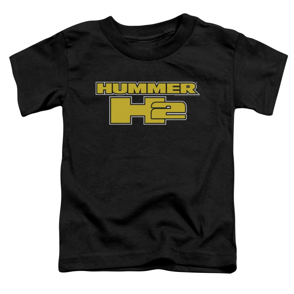 Hummer H2 Block Logo Toddler 18/1 Cotton Short-Sleeve T-Shirt