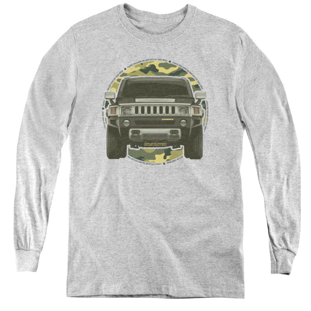 Hummer Lead Or Follow Youth Long-Sleeve T-Shirt
