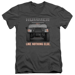 Hummer Like Nothing Else Men's 30/1 Cotton Slim V-Neck T-Shirt