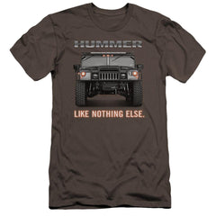 Hummer Like Nothing Else Men's Ultra-Soft 30/1 Cotton Slim Short-Sleeve T-Shirt