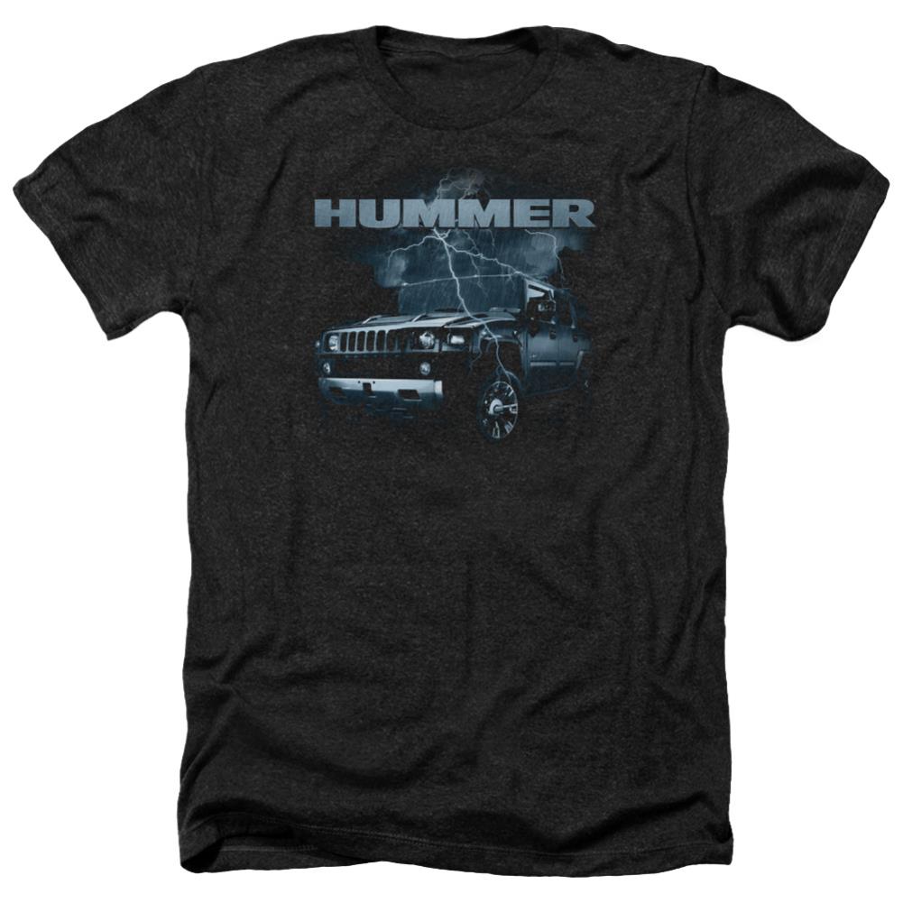 Hummer Stormy Ride Men's 30/1 Heather 60 40 Poly Short-Sleeve T-Shirt