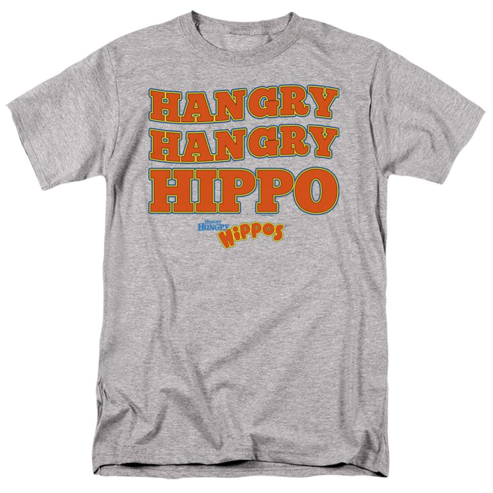 Hungry Hungry Hippos Hangry Men's 18/1 Cotton Short-Sleeve T-Shirt