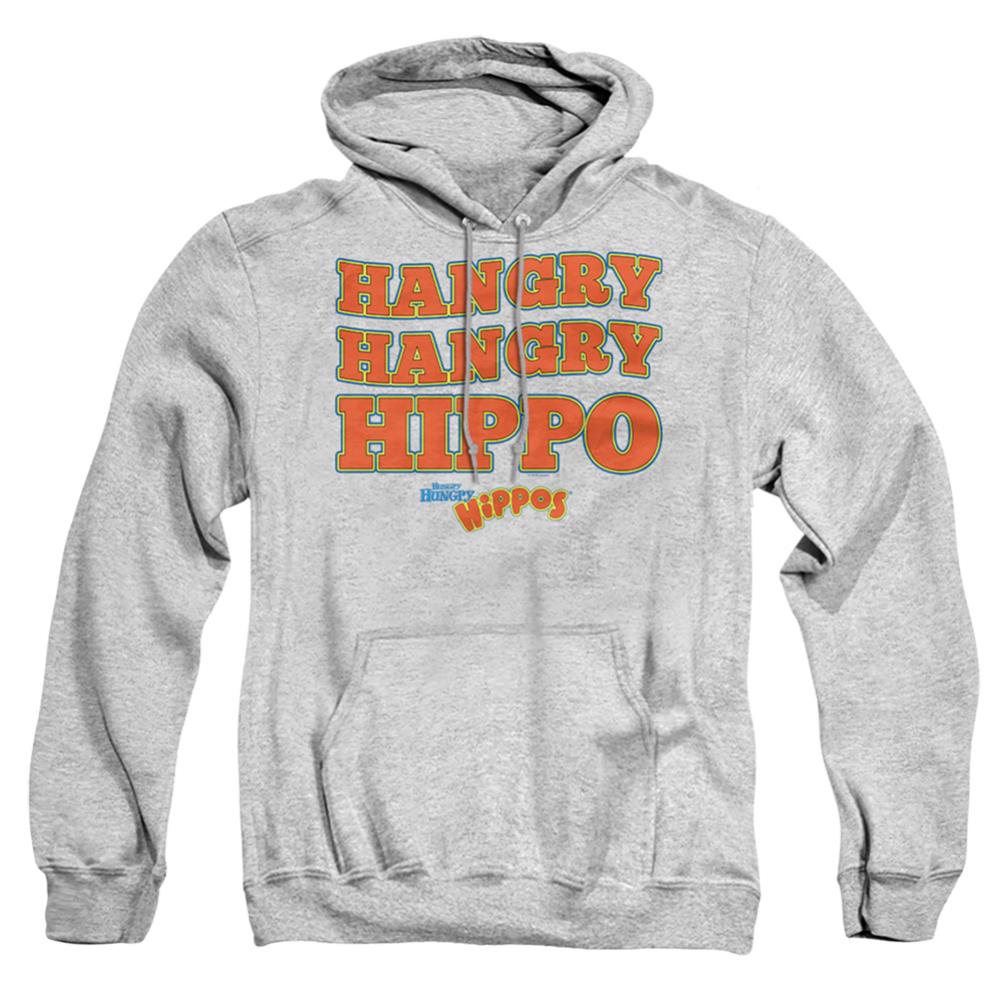 Hungry Hungry Hippos Hangry Men's Pull-Over 75 25 Poly Hoodie
