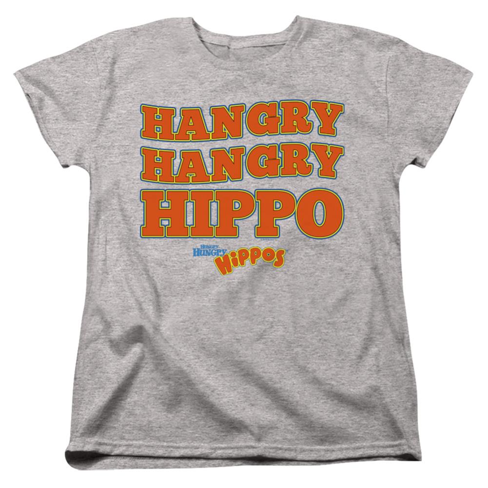 Hungry Hungry Hippos Hangry Women's 18/1 Cotton Short-Sleeve T-Shirt