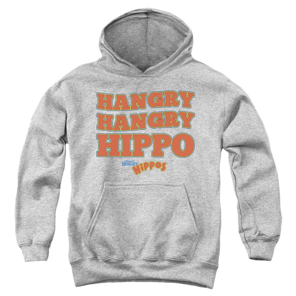 Hungry Hungry Hippos Hangry Youth Cotton Poly Pull-Over Hoodie